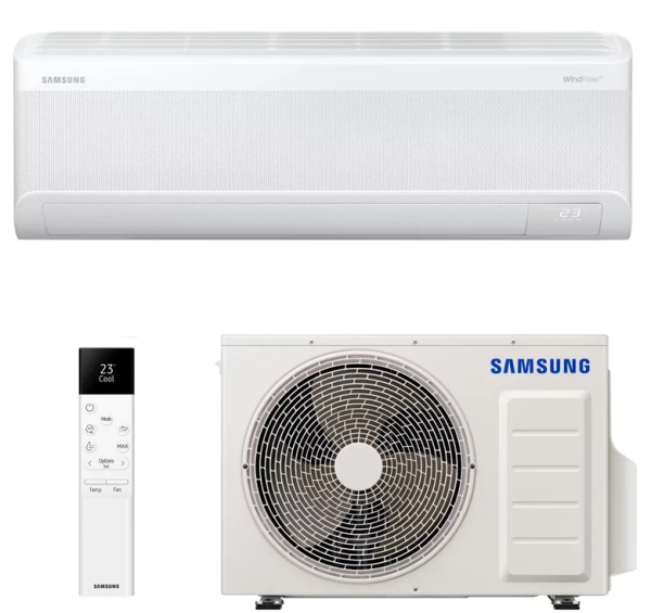 Samsung AR60F18C1AWNEU + AR60F18C1AWXEU WindFree™ Comfort S2 Inverteres Split klíma