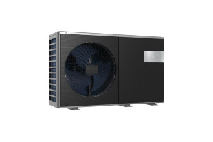 Midea MHC-V12W/D2RN8-B2ER90 monoblokkos M-Thermal (R32, 12 kW, 3 fázis, fűtőbetét 9 kW, fekete)